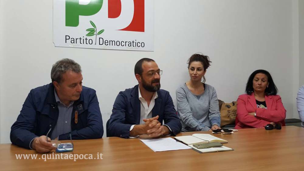 Presentazione dei candidati sindaco Pd alle comunali. Egidi: «A Montalto partita aperta, a Tarquinia puntiamo al primo turno»