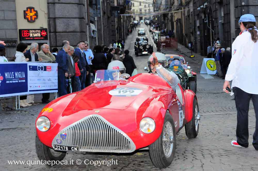 Viterbo attende il passaggio della 1000 Miglia.