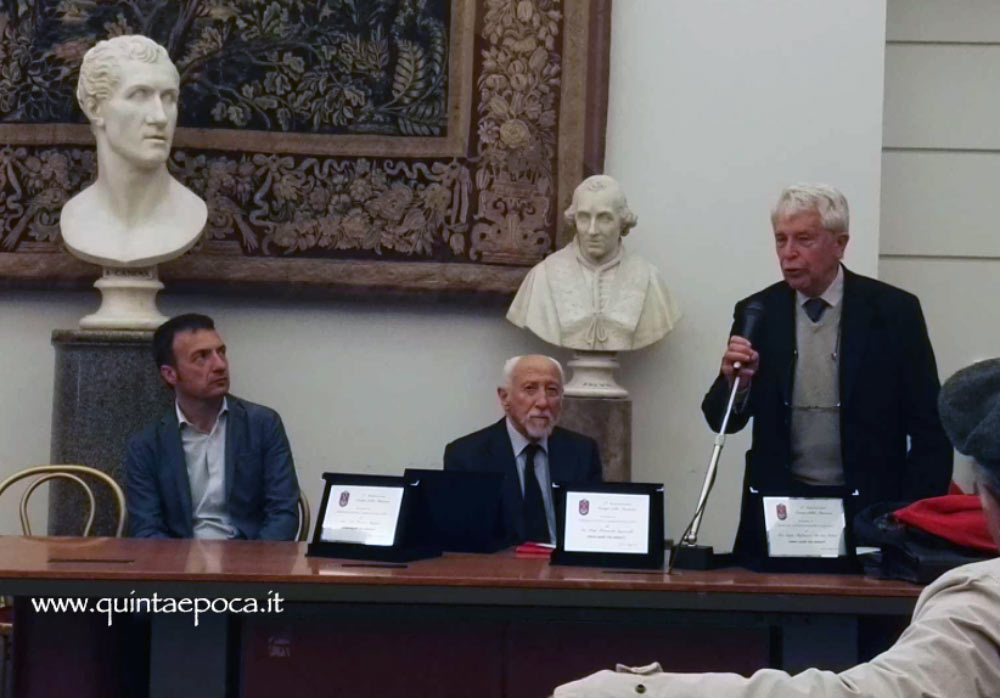 L’ex senatore Ferdinando Signorelli ha ricevuto il premio Duelli Gallitto