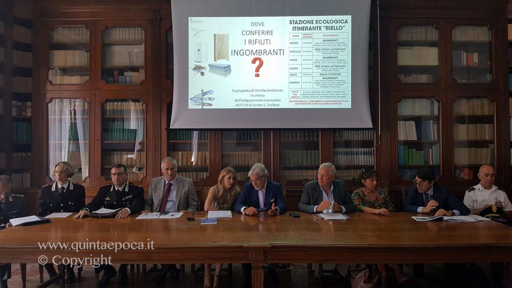 Abbandoni illeciti di rifiuti: il 56%  non è dei viterbesi residenti