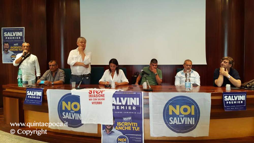 Salvini a Viterbo: la Lega sceglie la Tuscia per la festa regionale. Ieri l’annuncio del direttivo del Lazio.