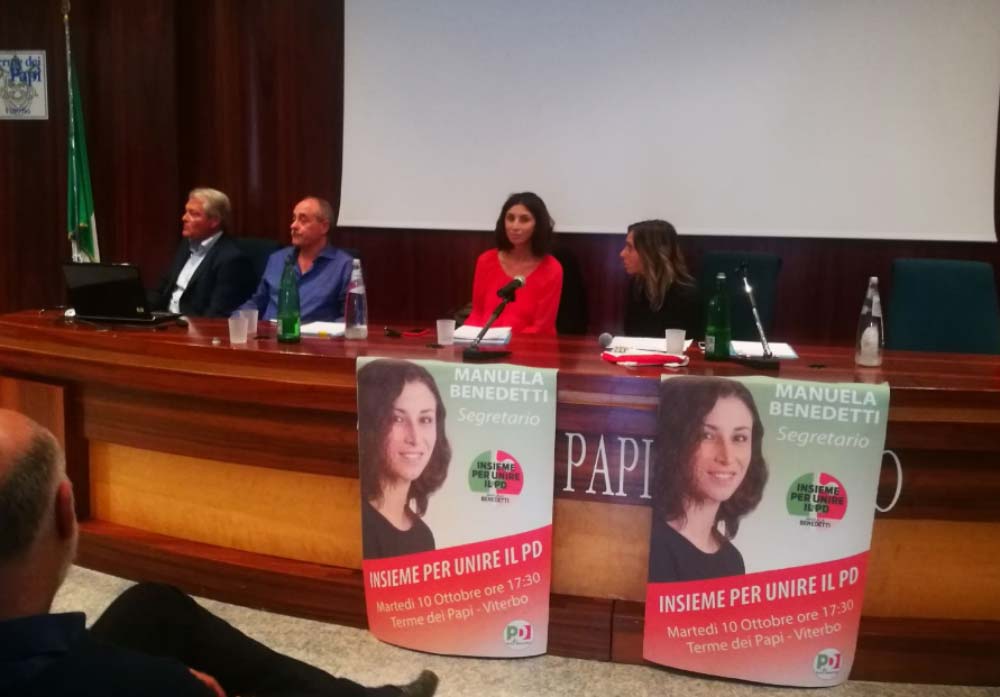 Parte la sfida alla segreteria Pd, Manuela Benedetti: “Possiamo vincere”