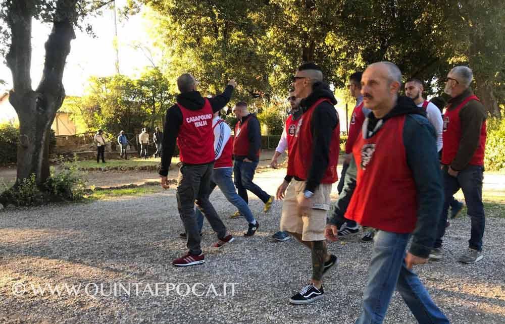 CasaPound a Prato Giardino: “Da oggi presenzieremo periodicamente per scoraggiare azioni criminose”