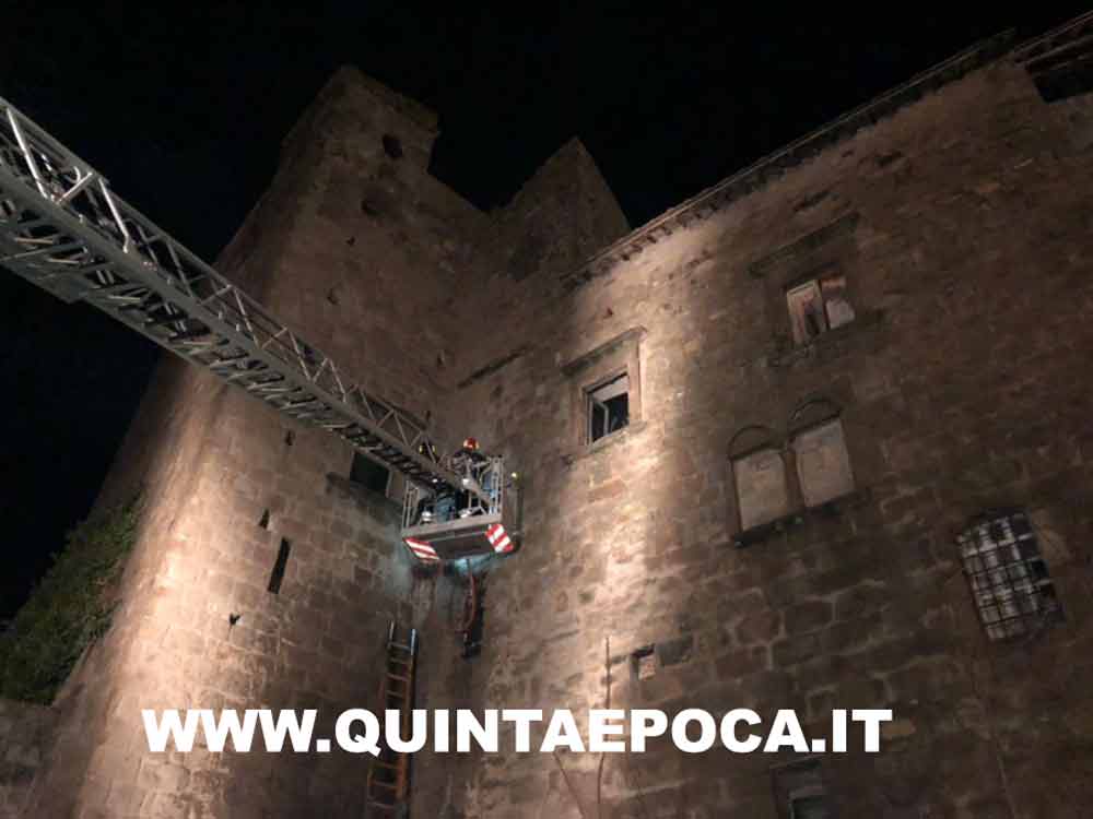 Incendio in un’abitazione del centro storico