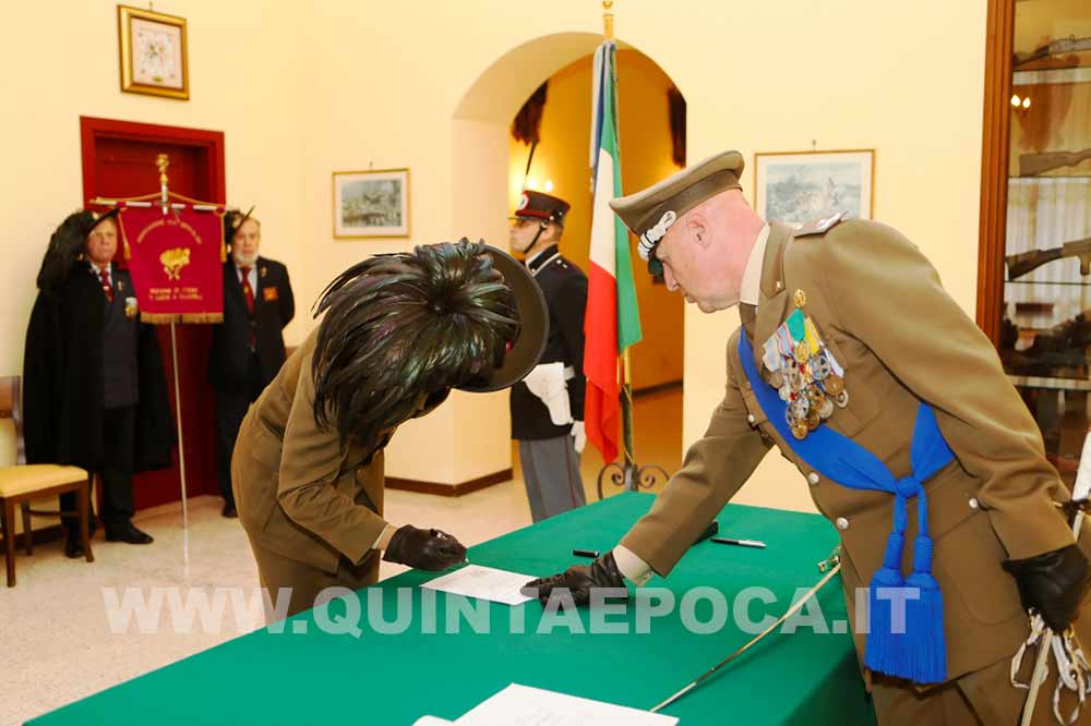 Alla scuola Sottufficiali dell’esercito il giuramento  di 156 marescialli del XVIII corso “lealtà”