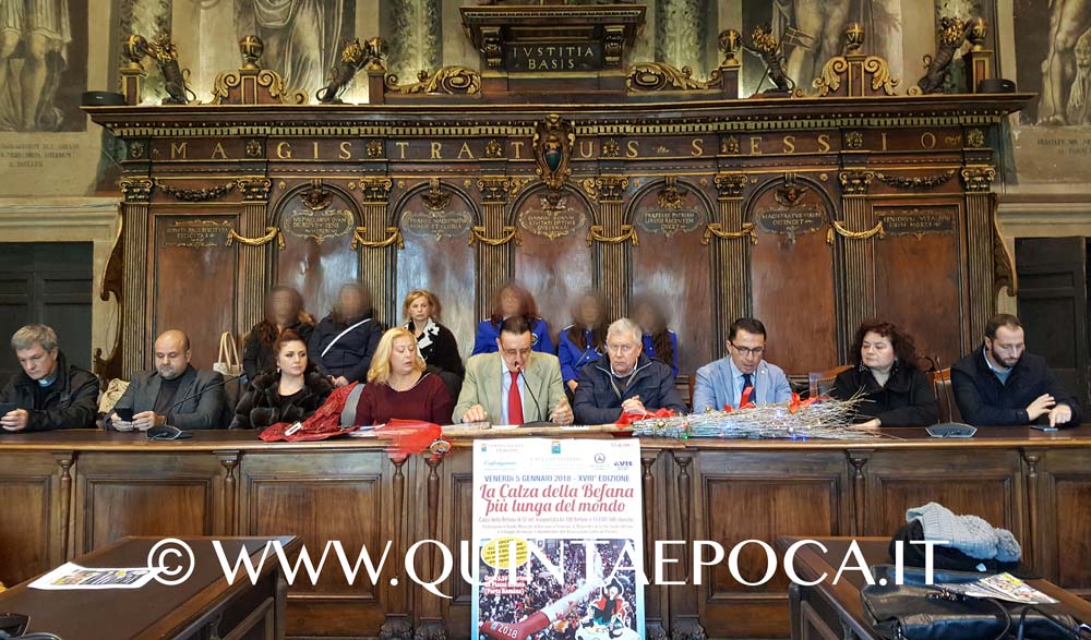 Calza della Befana del Pilastro pronta a partire e a inaugurare via Cairoli