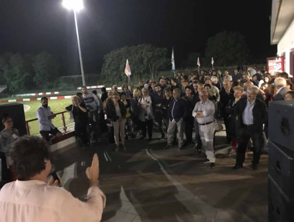 Filippo Rossi inizia il tour in camper per la città e gli ex comuni