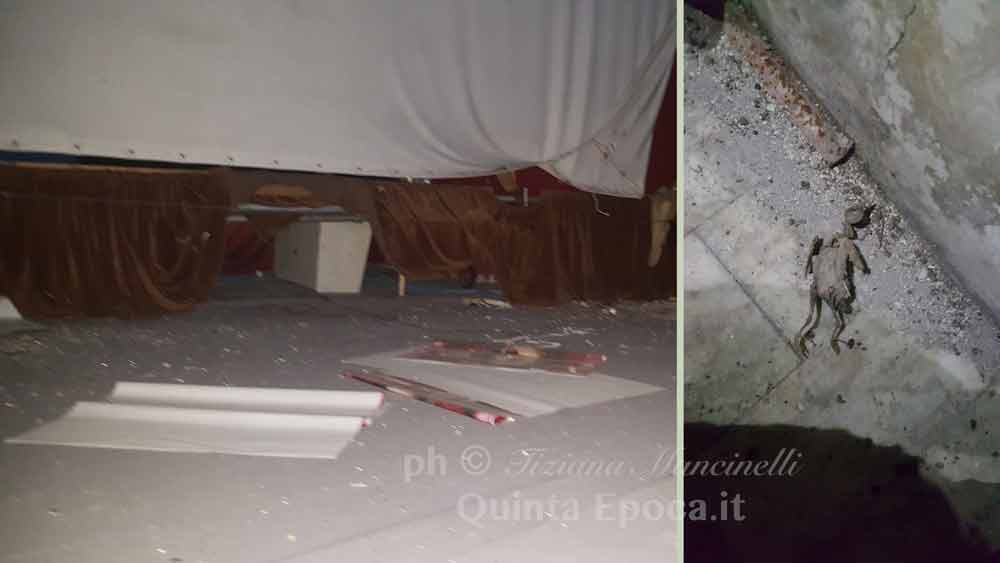Sopralluogo all’ex cinema Genio: un luogo spettrale in una via defunta.