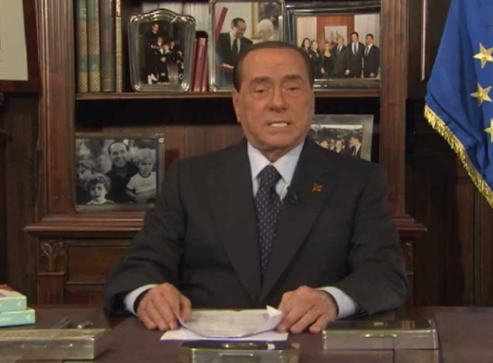Il maltempo ferma il viaggio di Berlusconi verso Viterbo.