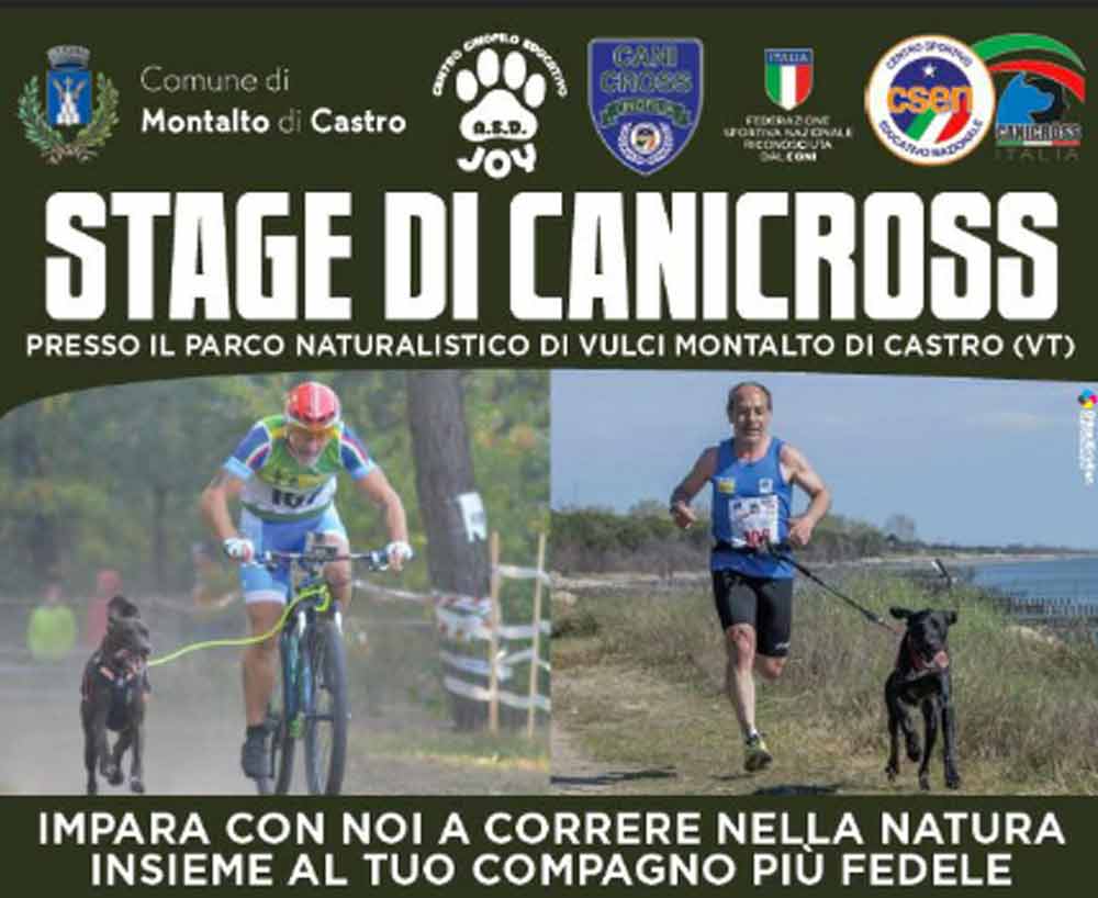Montalto: ai nastri di partenza il primo Canicross Etrusco.