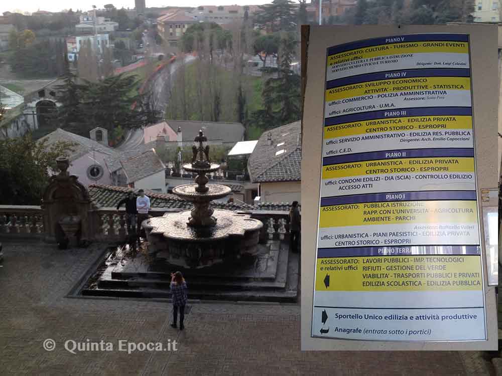 Perà e Valeri sono ancora assessori, ma solo sulla targa informativa degli uffici comunali.