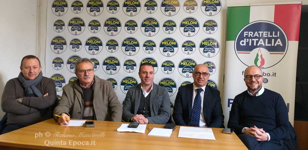 Fratelli d’Italia lancia i suoi candidati a sindaco: Cataldi a Civita Castellana, Riglietti a Tarquinia.