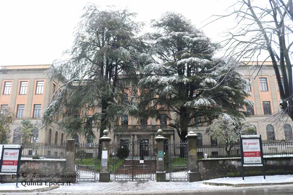 Viterbo, scuole chiuse per neve pure mercoledì 23 gennaio.