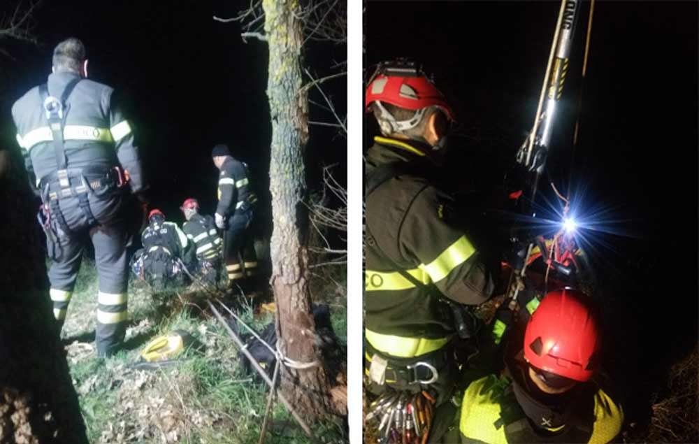 Bomarzo: deceduto in un dirupo l’uomo scomparso.