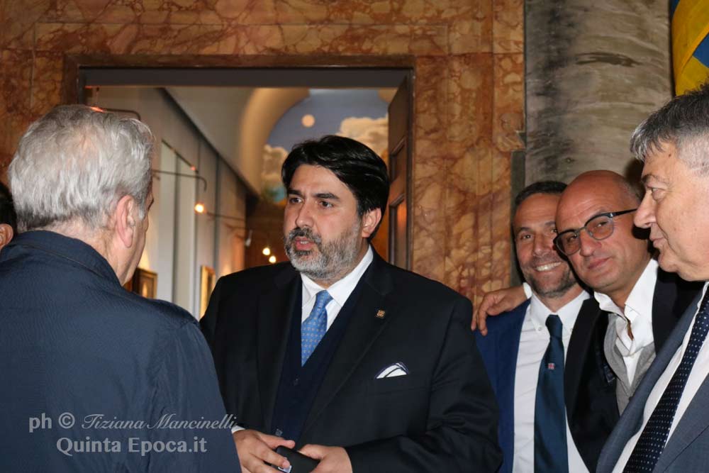Solinas a Viterbo: “Spero di esserci il 3 settembre. Con il sindaco abbiamo parlato della rete delle macchine a spalla”.