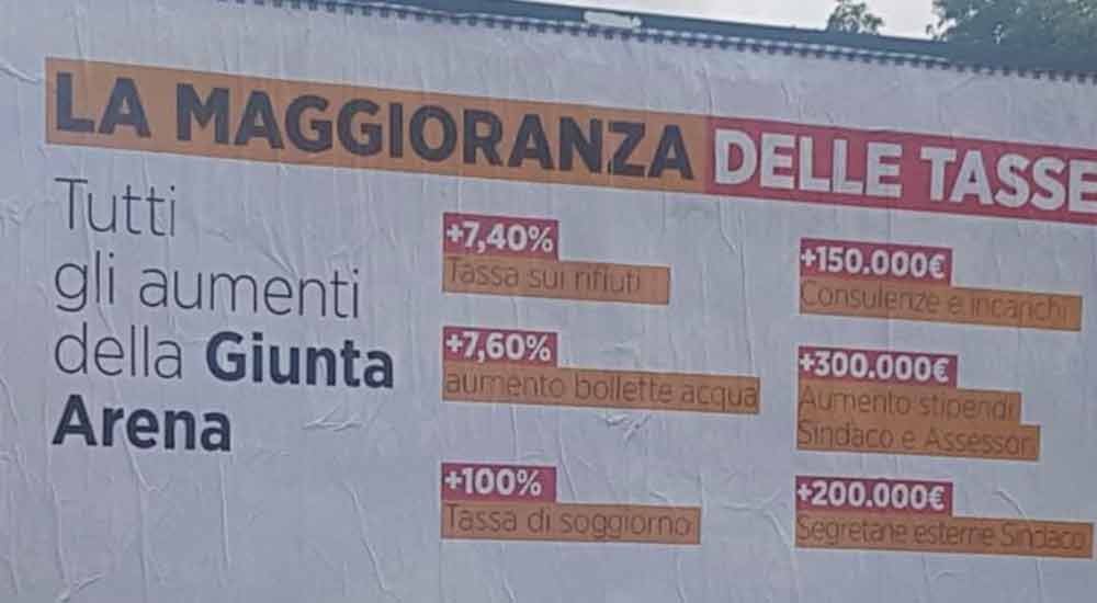 Manifesto critica Arena che attacca Frontini (?): “Distorce la verità e ha soldi da buttare”.