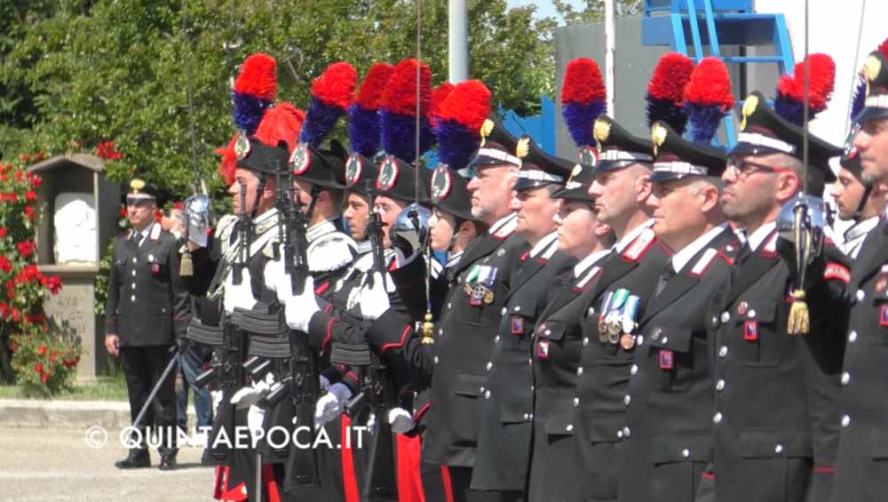 205° festa dei carabinieri: “I nostri alamari a servizio della Patria”. Palma: “La più bella soddisfazione la cattura di Pang”