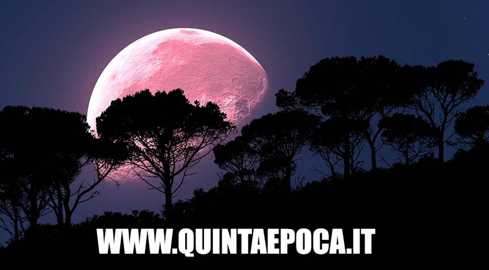 Stasera nel cielo la Luna di Fragola o Luna della Rosa.