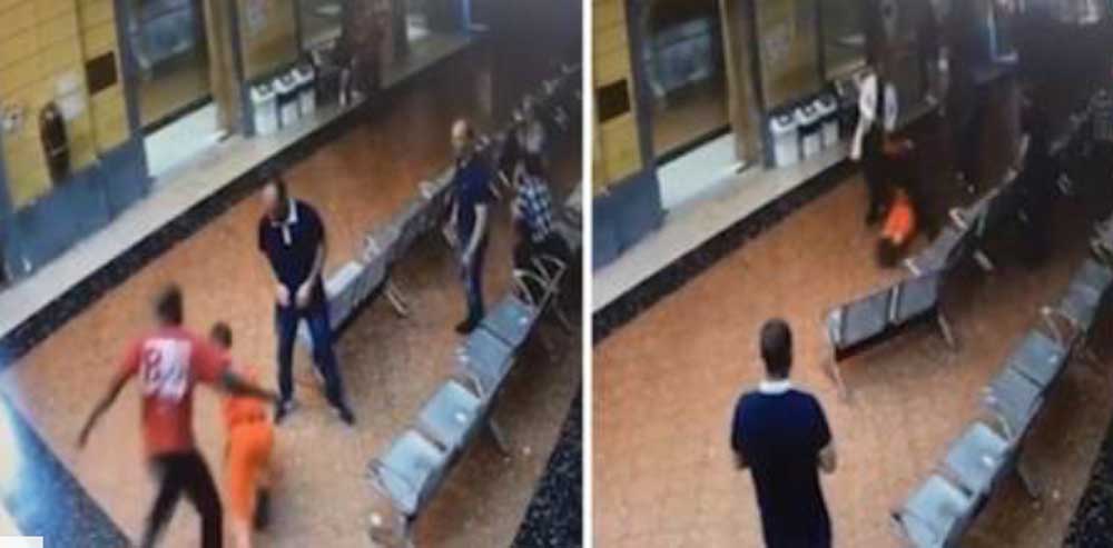 Nigeriano messo in libertà dal giudice pesta portantino e aggredisce una ragazza.