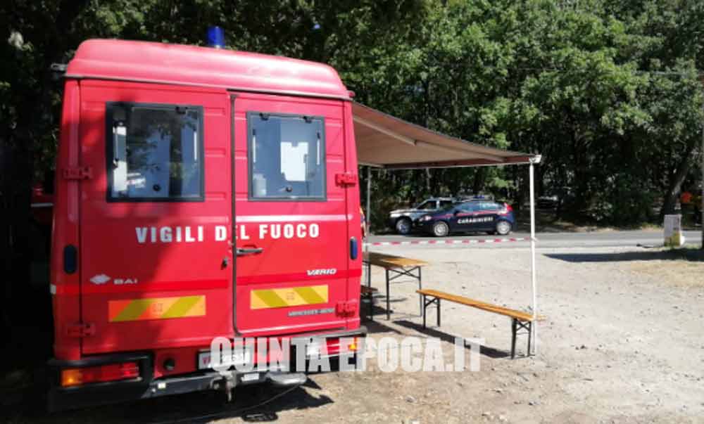 Gallese, evacuata intera via, escavatore rompe conduttura del metano.