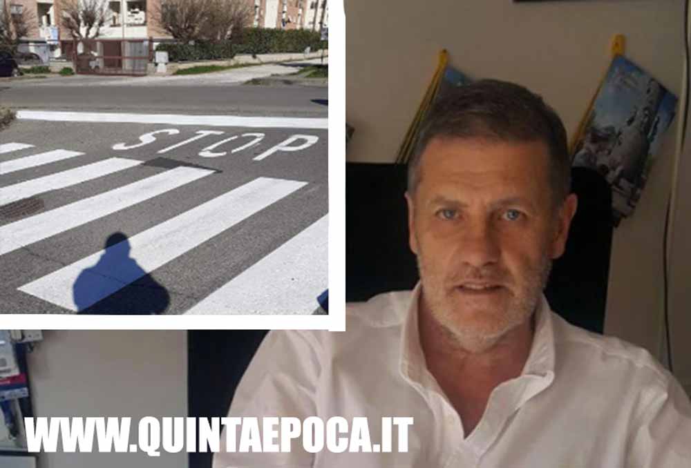 Strisce pedonali a ridosso di uno Stop, Ubertini: “Tutto regolare”.