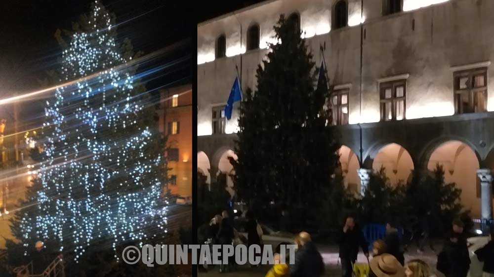 Accensione dell’albero di Natale l’8 dicembre con eventi in piazza.