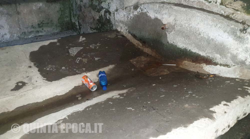 Bagnaia: “Degrado e  sporcizia nel lavatoio di via degli Orti”.