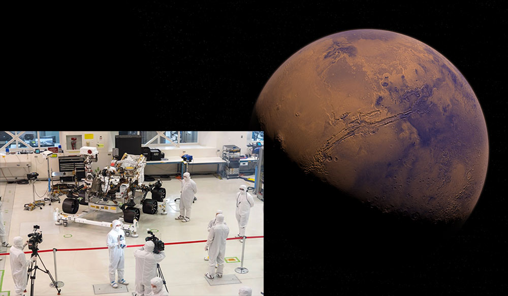 Nel 2020 l’esplorazione di Marte: il rover Nasa cercherà tracce di vita passata in un cratere.