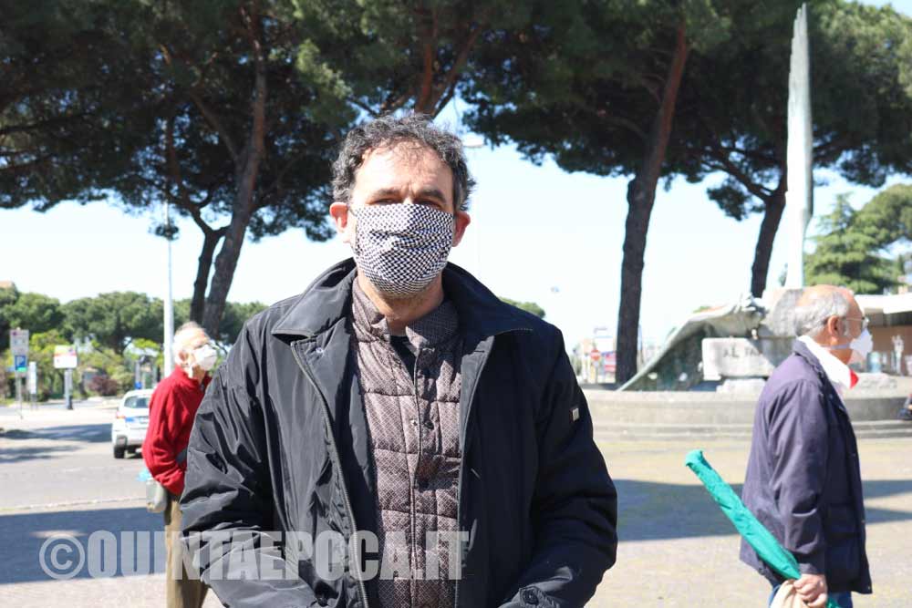 Erbetti (M5S) in piazza il 25 aprile: «Esserci, è anche questo una libertà».