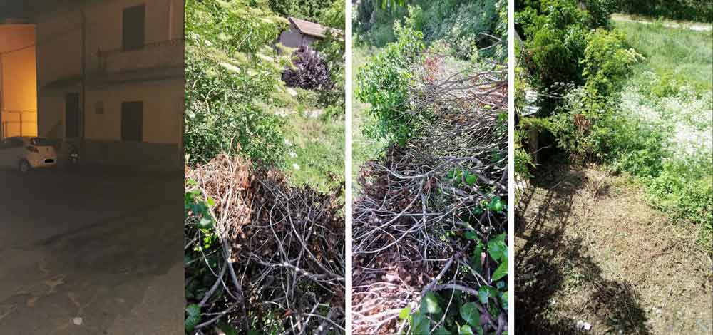 Bassano Romano: “Buche, vegetazione selvaggia, degrado”.