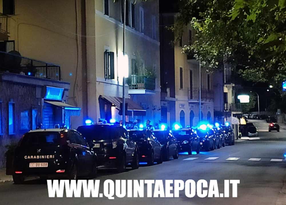 Orte, carabinieri, controlli straordinari: multe a chi non indossa mascherina.