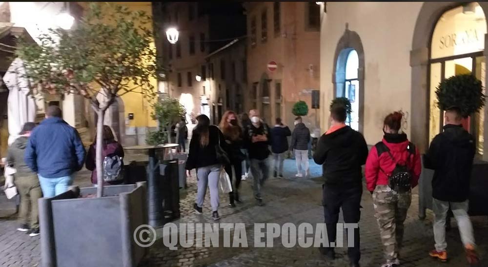 Covid19 resuscita il centro storico: pienone dentro le mura.