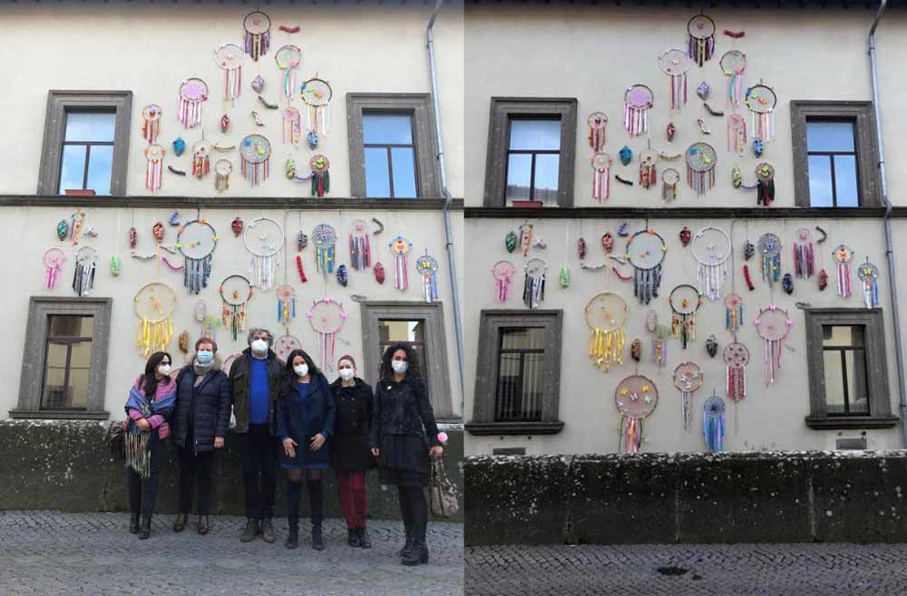 Metamorfosi, un’installazione di Street Art per l’inclusione  e la socializzazione.