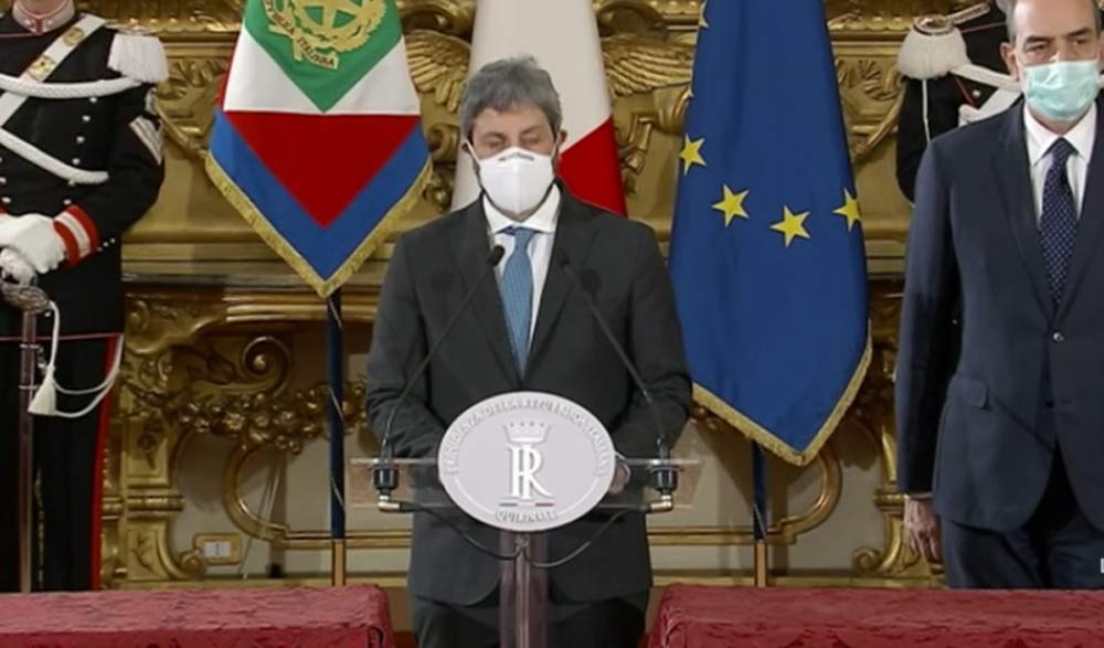Mandato esplorativo a Fico, verifica maggioranza entro martedì.