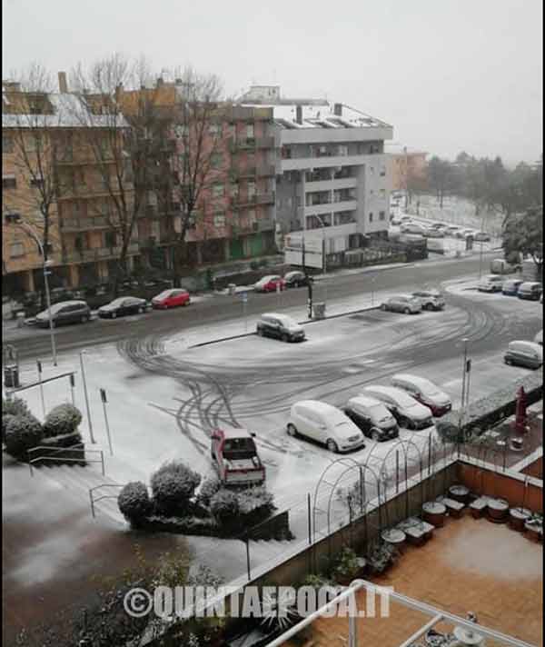Continua l’allerta meteo, attesa neve e gelo in serata e nella notte.