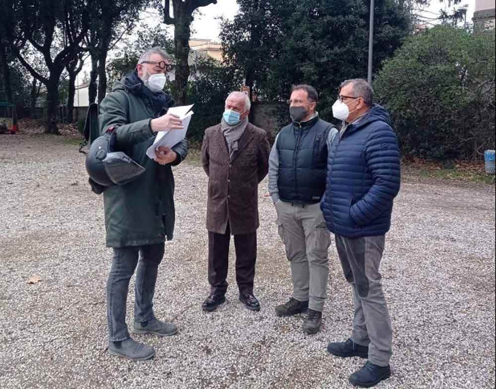 Parte il rifacimento di Prato Giardino: interventi su verde e viali.