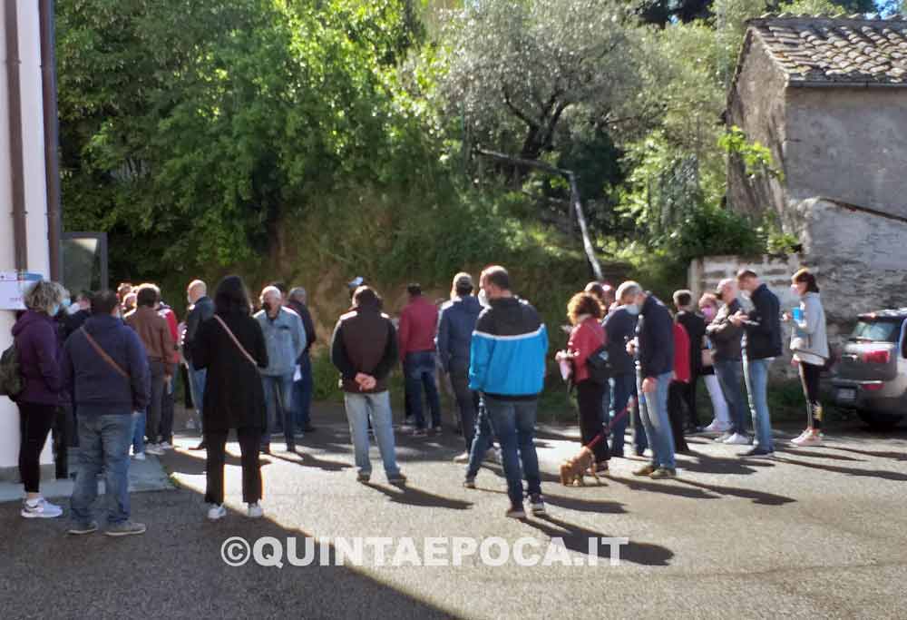 Open day, Regione Lazio: “Grande adesione”. Anche a Viterbo in molti a vaccinarsi.