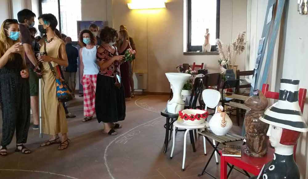 Ceramica, “Ricreazioni” taglia il nastro e conquista tutti.