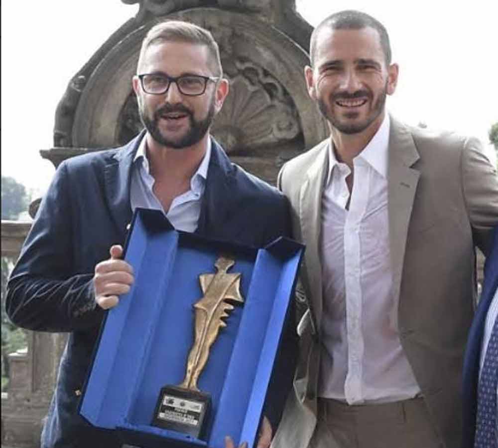 Cioccotuscia premia Leonardo Bonucci