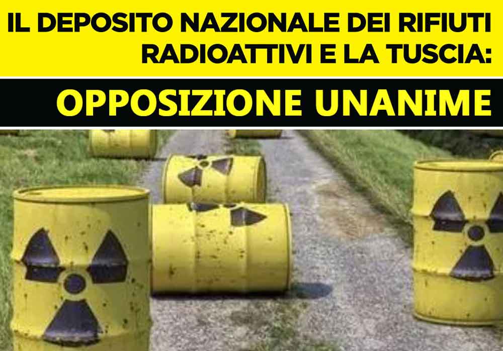 “No Scorie”: sindaci e comitati si incontrano a Tuscania.