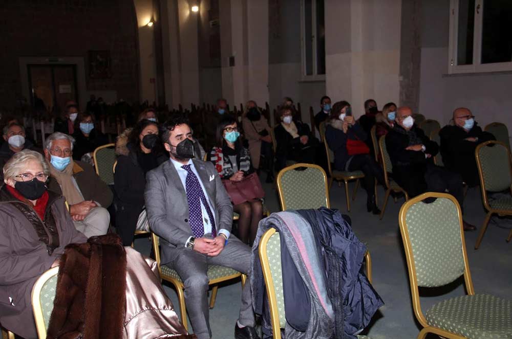 Brindisi augurale dei Club service viterbesi alla Sala Mendel.