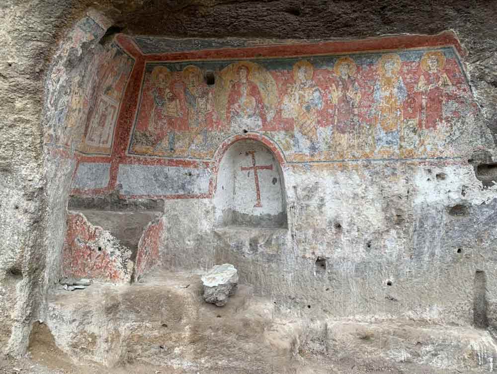Vallerano: restaurata la grotte del Santissimo Salvatore.