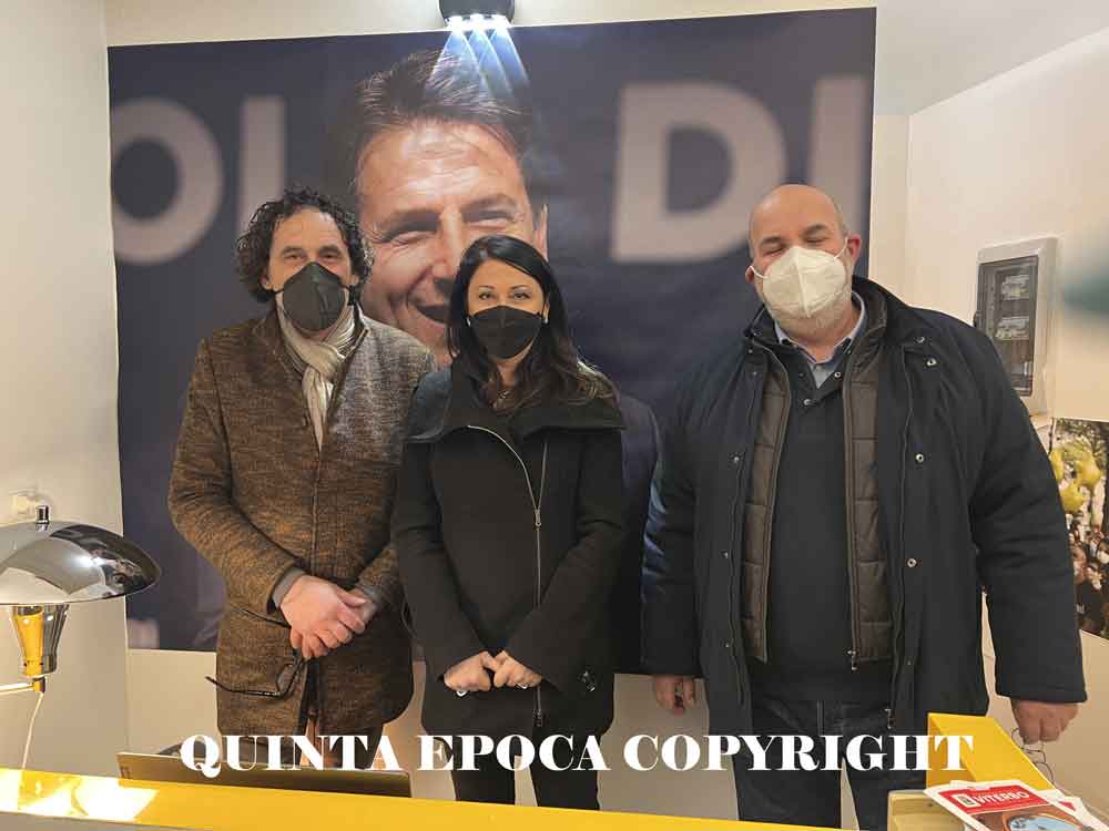 Massimo Erbetti, Alessandra Maiorino, Vito Crimi