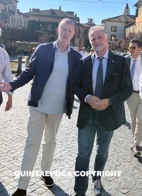 Claudio Ubertini e Massimo Garavaglia a San Martino al Cimino