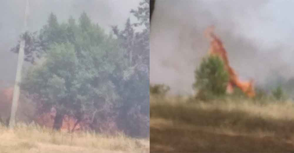 Incendio Monterazzano e Castel d’Asso: fiamme verso le case.