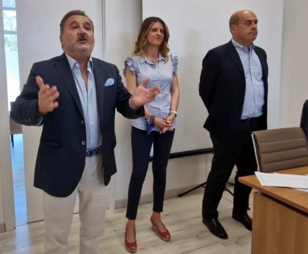 Zingaretti a Viterbo per Troncarelli: “Votarla è un atto d’amore per la città”.