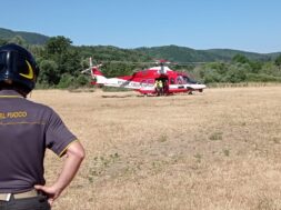 vigili del fuoco elicottero