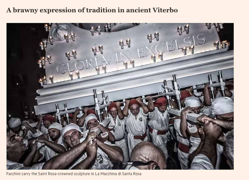 La Macchina di Santa Rosa sul Financial Times.