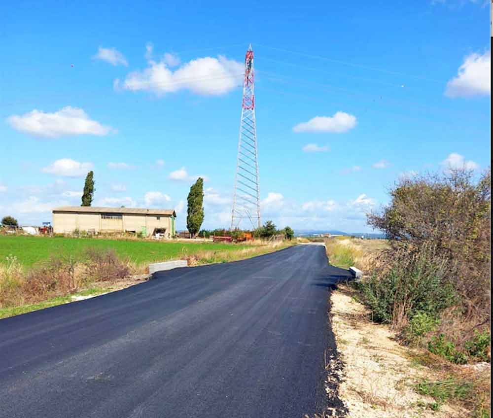 Provincia, riasfaltatura della strada “La Valle del Marta”.