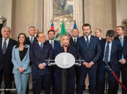 MELONI-SALVINI-BERLUSCONI-TAJANI-RENZULLI